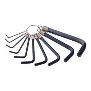 Σετ 10τμχ Αλεν - Hex Key Ring
