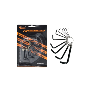 Σετ 10τμχ Αλεν - Hex Key Ring