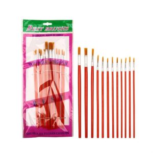 Πινέλα Ζωγραφικής 12τμχ Best Brushes