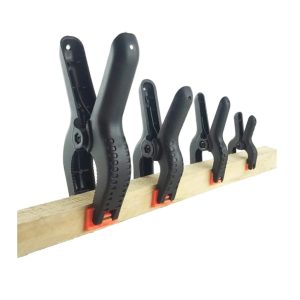 Σετ 4τμχ Σφιγκτήρες Ελατηρίου Plastic Spring Clamp