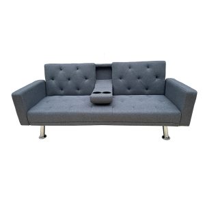 REST/ARMS GREY ΥΦΑΣΜΑ ΚΑΝΑΠΕΣ-ΚΡΕΒΑΤΙ 188X88X79εκ.