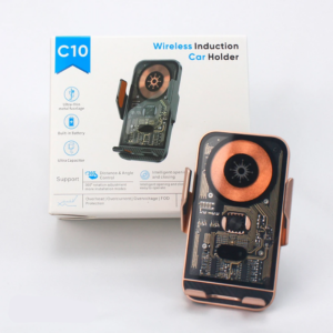 Βάση Στήριξης Κινητού Αυτοκινήτου με Ασύρματη Φόρτιση Wireless Induction Car Holder C10