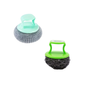 Μεταλλικό Σύρμα Πιάτων 2τμχ με Χερούλι