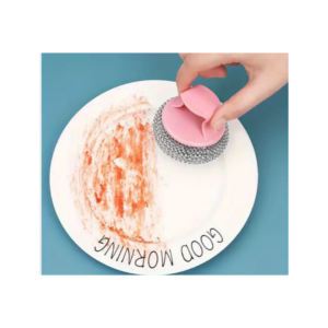 Μεταλλικό Σύρμα Πιάτων 2τμχ με Χερούλι