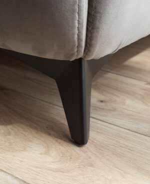 Διπλό κρεβάτι Porto για στρώμα 140x200cm με αποθηκευτικό χώρο και τελάρο, Γκρι 206x227x111cm - AL-POR458