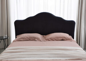 Υπέρδιπλο κρεβάτι Magic για στρώμα 180x200cm με αποθηκευτικό χώρο και τελάρο, Μαύρο 208x220x115cm - AL-MAJ458