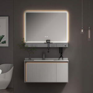 Καθρέφτης GREYS LED 100cm χρ. LIGHT GREY κωδ. 3MGRE100LGR