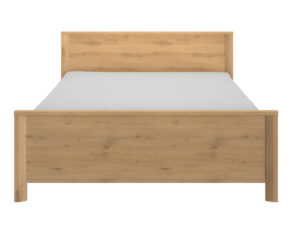 Lugano κρεβάτι διπλό 209x146x80εκ. ( για στρώμα 140x190εκ. ή 140x200εκ. )  Artisan Oak