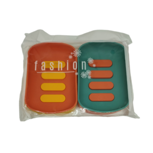 Πλαστική Επιτραπέζια Σαπουνοθήκη 2τμχ