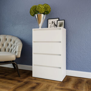 Συρταριέρα Idea Λευκό 60x42x100cm