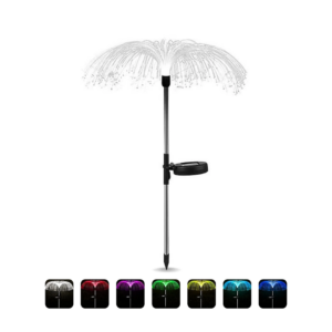 Σετ 2τμχ Καρφωτό Ηλιακό Φωτιστικό Solar Jellyfish Lamp Led