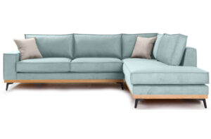 Γωνιακός καναπές Coli , 290x235x95cm, Μέντα - Δεξιά Γωνία - PL7946