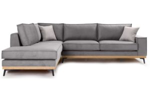 Γωνιακός καναπές Coli, 290x235x95cm, Γκρι - Αριστερή Γωνία - PL2653
