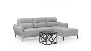 Γωνιακός καναπές - Κρεβάτι Palman 252x110x90cm Γκρι - Δεξιά Γωνία - BOG4589