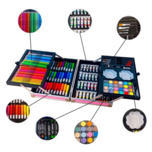 Σετ Παιδικό Βαλιτσάκι Ζωγραφικής 145τμχ