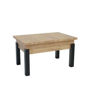 Τραπέζι Σαλονιού Transformer Χρυσό Δρυς 90x60x50cm