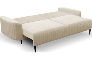 Καναπές - κρεβάτι Art με αποθηκευτικό χώρο , 244x102x92cm, Εκρού - PL1457