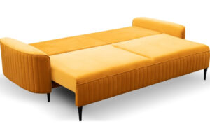 Καναπές - κρεβάτι Art με αποθηκευτικό χώρο , 244x102x92cm, Πορτοκαλί - PL1937