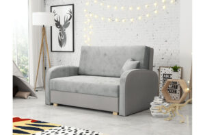 Καναπές - κρεβάτι Vina Soft με αποθηκευτικό χώρο , 133x98x85cm , Γκρι - PL8291