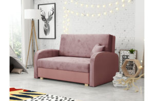 Καναπές - κρεβάτι Viva Soft με αποθηκευτικό χώρο, 133x98x85cm , Σάπιο μήλο - PL1903