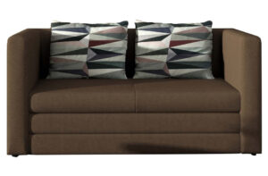 Καναπές - κρεβάτι Nora , 132x70x65cm , Καφέ - PL1735