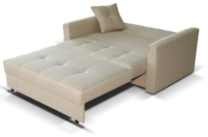 Καναπές - κρεβάτι Vina lax με αποθηκευτικό χώρο, 133x98x85cm, Μπεζ - PL7289
