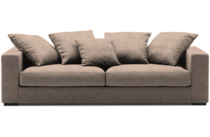 Καναπές - Διθέσιος Palo, 160x90x71cm, Μπεζ - PL6392