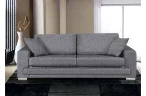 Καναπές - Διθέσιος Matu, 165x90x71cm, Γκρι σκούρο - PL1925