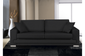 Καναπές - Διθέσιος Matu, 165x90x71cm, Μαύρο - PL9173