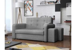 Καναπές - κρεβάτι Vima Διθέσιος με αποθηκευτικό χώρο , 138x98x85cm, Γκρι ανοιχτό - Δεξιά Γωνία - PL1947