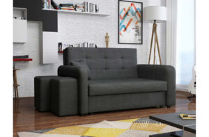 Καναπές - κρεβάτι Vima Διθέσιος με αποθηκευτικό χώρο , 138x98x85cm, Γκρι σκούρο - Αριστερή Γωνία - PL3184