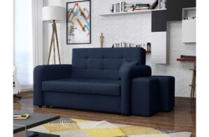 Καναπές - κρεβάτι Vima Διθέσιος με αποθηκευτικό χώρο , 138x98x85cm, Μπλε σκουρο - Δεξιά Γωνία - PL7248