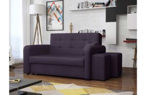 Καναπές - κρεβάτι Vima Διθέσιος με αποθηκευτικό χώρο , 138x98x85cm , Μωβ - Δεξιά Γωνία - PL4386