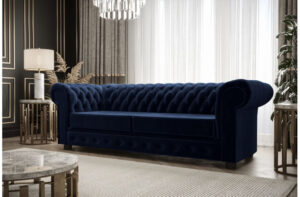 Kαναπές Mountry , 190x95x72cm , Μπλε - PL3471