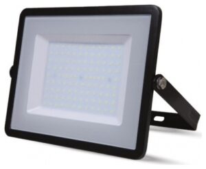 V-TAC LED Προβολέας E-Series SMD 100W Μαύρος 4000K 8700Lm IP65 100° Φως Ημέρας 215965