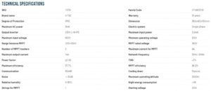 V-TAC Inventer Φωτοβολταϊκών Μονοφασικό INVT On-Grid 3KW (3000W) IP66 με Οθόνη LCD 11379