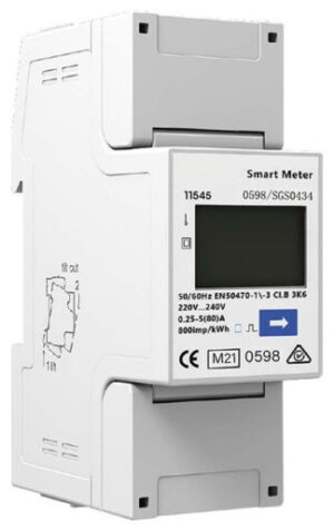 V-TAC Έξυπνος Μετρητής 200/230V 5( 80 )A RS485 2P MID 11545