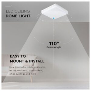 V-TAC Τετράγωνο Εξωτερικό LED Panel Ισχύος 25W με Ψυχρό Λευκό Φως 30x30εκ. 13979