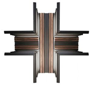 V-TAC Σύνδεσμος Ράγας Φωτιστικών Εξωτερικός Γωνιακός Μαύρος για Σποτ σε Μαύρο Χρώμα 7973 [CLONE]