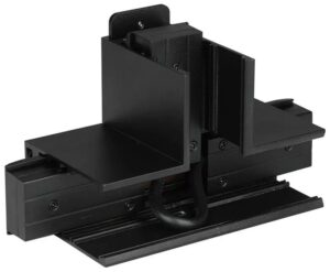 V-TAC Σύνδεσμος Ράγας Φωτιστικών Ταφ Μαύρος για Σποτ σε Μαύρο Χρώμα 7975