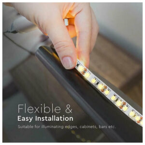 V-TAC Ταινία LED SMD 24V 8W 1100lm/m 126LEDs/m 120° IP20 Ζεστό Λευκό 212593 (5 μέτρα)