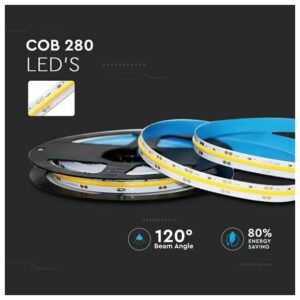512 12W LED COB STRIP LIGHT WITH 6000K IP20 24V