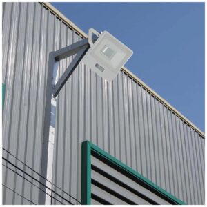 V-TAC Προβολέας LED Samsung chip 10W Ψυχρό λευκό 65000K Λευκό σώμα με ανιχνευτή 1m καλώδιο 20294