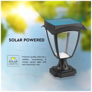 V-TAC Ηλιακό Φωτιστικό Κήπου LED 2W 110lm 170° Αδιάβροχο IP44 Επιτοίχιο 3σε1 Ζεστό + Φυσικό + Ψυχρό Λευκό Μαύρο Ματ Σώμα 2889