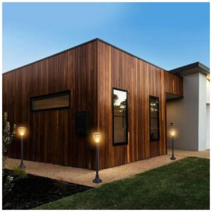 V-TAC LED ηλιακό φωτιστικό κήπου δαπέδου 2W IP65 CCT με μαύρο σώμα 2891