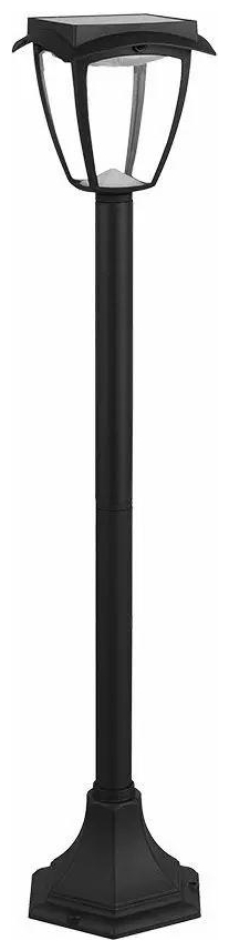 V-TAC LED ηλιακό φωτιστικό κήπου δαπέδου 2W IP65 CCT με μαύρο σώμα 2891