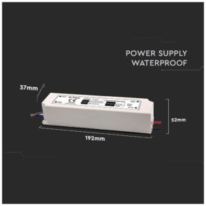 V-TAC Τροφοδοτικό Μεταλλκό IP65 DC:24V 100W 3101