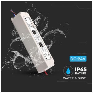 V-TAC Τροφοδοτικό Μεταλλκό IP65 DC:24V 100W 3101