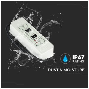 V-TAC Τροφοδοτικό Αδιάβροχο IP67 DC:12V 150W PRO 3250