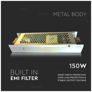 V-TAC Τροφοδοτικό Μεταλλικό 150W 24V DC IP20 3253